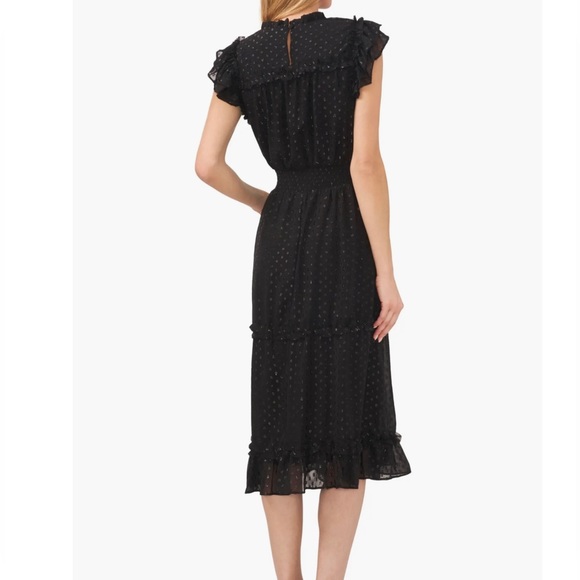 Smocked black dress - Picture 3 of 9